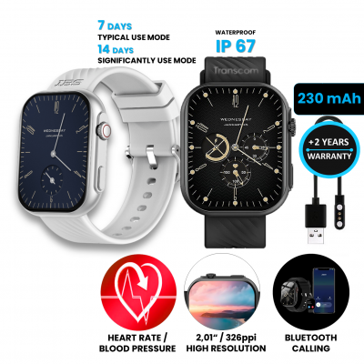 2.01" SMART WATCH WITH BLUETOOTH CALLING
