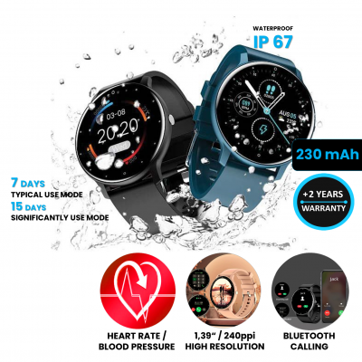 1.39" SMART WATCH WITH BLUETOOTH CALLING