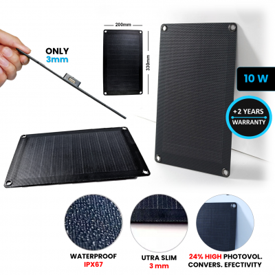 10 W CHARGING SOLAR PANEL