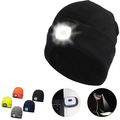 WINTER CAP WITH LED TORCH