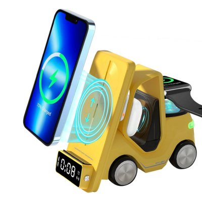 15 W wireless charging station 3 in 1, forklift