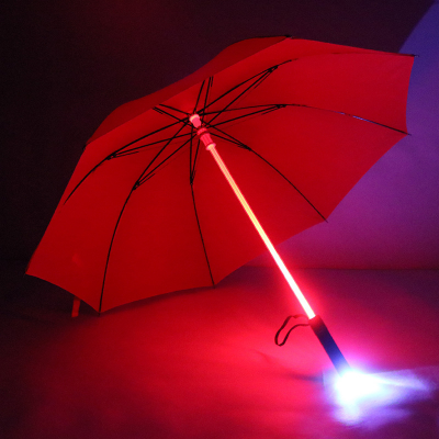 UMBRELLA WITH TORCH