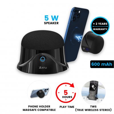 5 W magnetic wireless TWS speaker