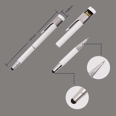 3 IN 1 - PEN, STYLUS AND USB FLASH DRIVE